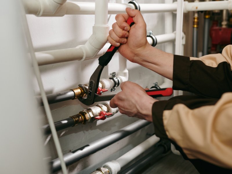 Plumbing fixture installation